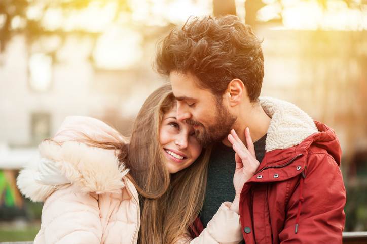 Young Couple in a Park