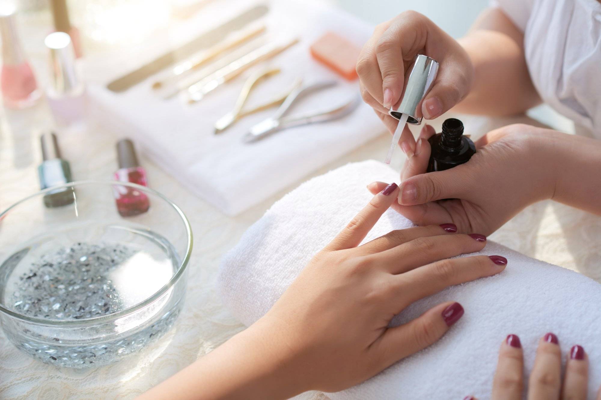 Manicure process Manicure process